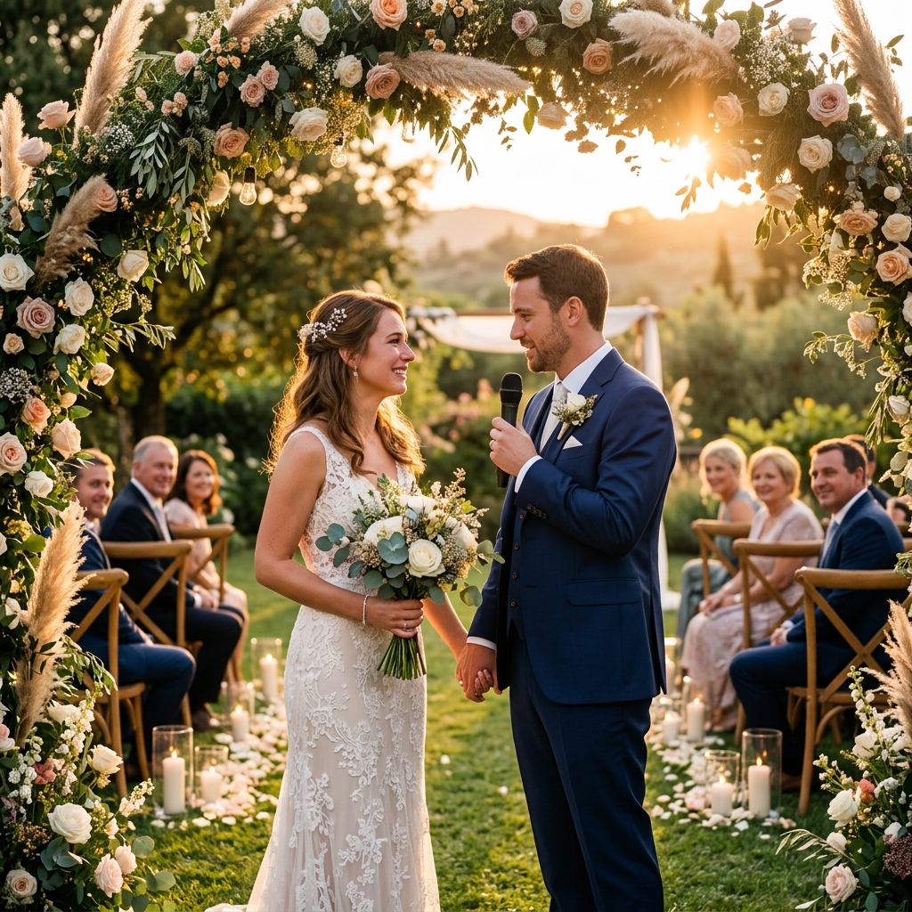 Wedding Photography – Beautiful Outdoor Ceremony
